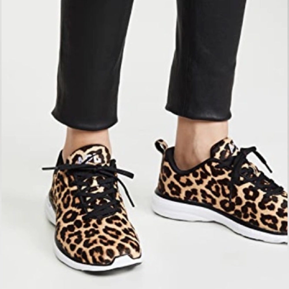 APL leopard sneakers never worn